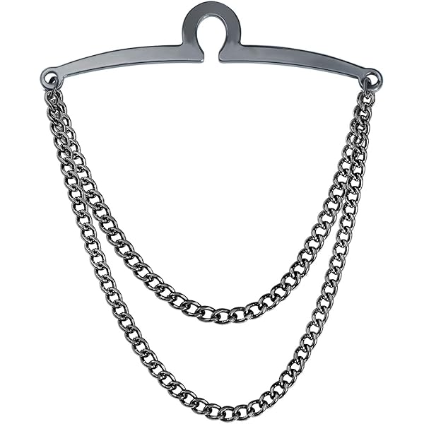 Amazon.com: GWD Men for Tie chain Tie Clips Gift Box (Style 1